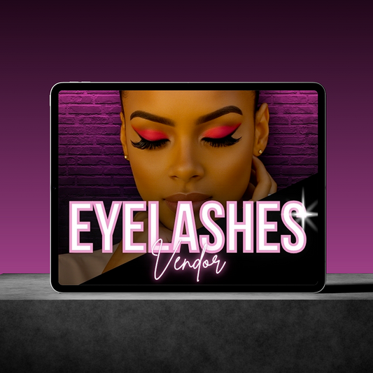 ELITE EYELASHES VENDORS LIST