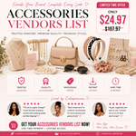 ELITE ACCESSORIES VENDORS LIST